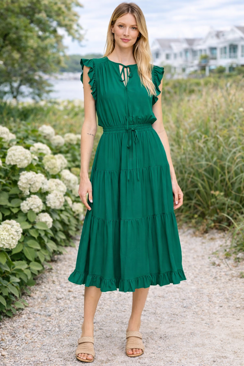 Emerald Coast Midi Dress – BLUE TAYLOR Emerald Coast Midi Dress – BLUE TAYLOR