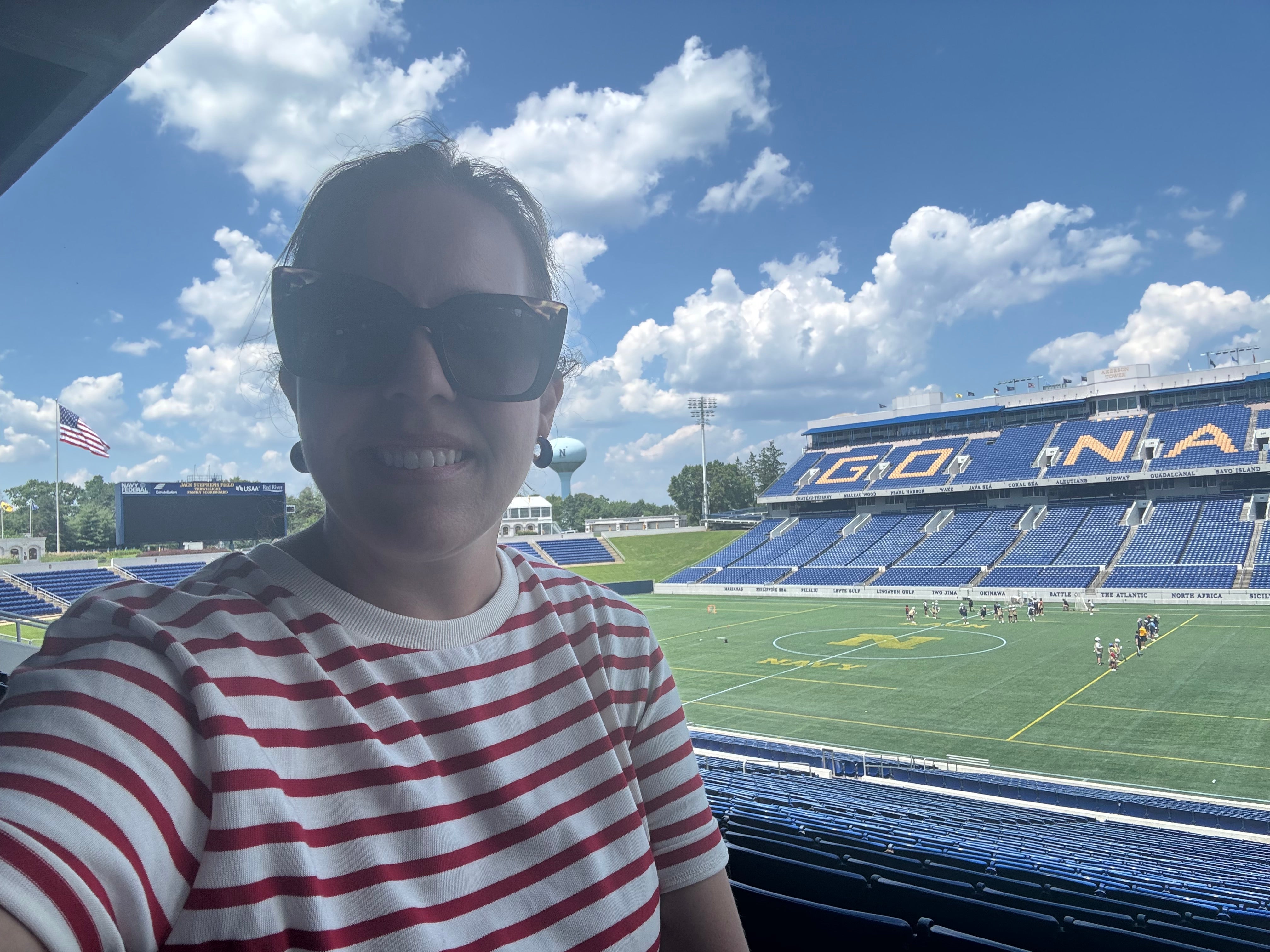 Varsity Vibes: Game Day Stripes & Community Spirit 🏈✨