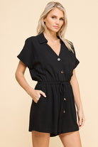 Black Romper - Close